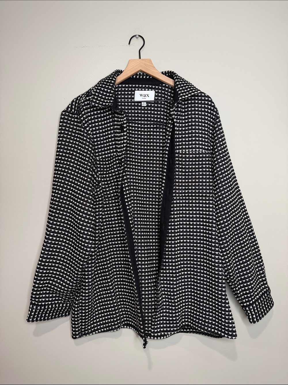 Wax London Whiting Stepney Overshirt in Cotton-blend XXL